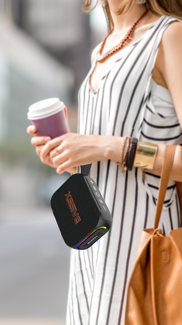 Xssive Wireless Portable Speaker XSS-BSP20 - Zwart